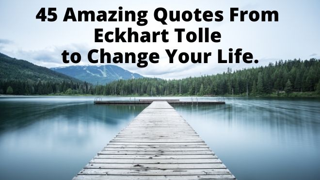 Eckhart Tolle Quotes