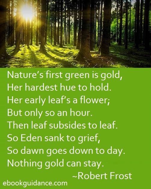 Natures First Green is Gold